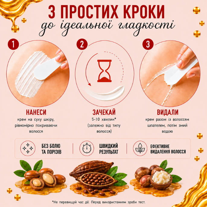 Крем для депіляції зони бікіні і пахв 100 мл