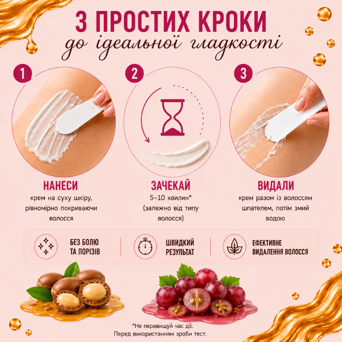 Крем для депіляції тіла в душі 100 мл