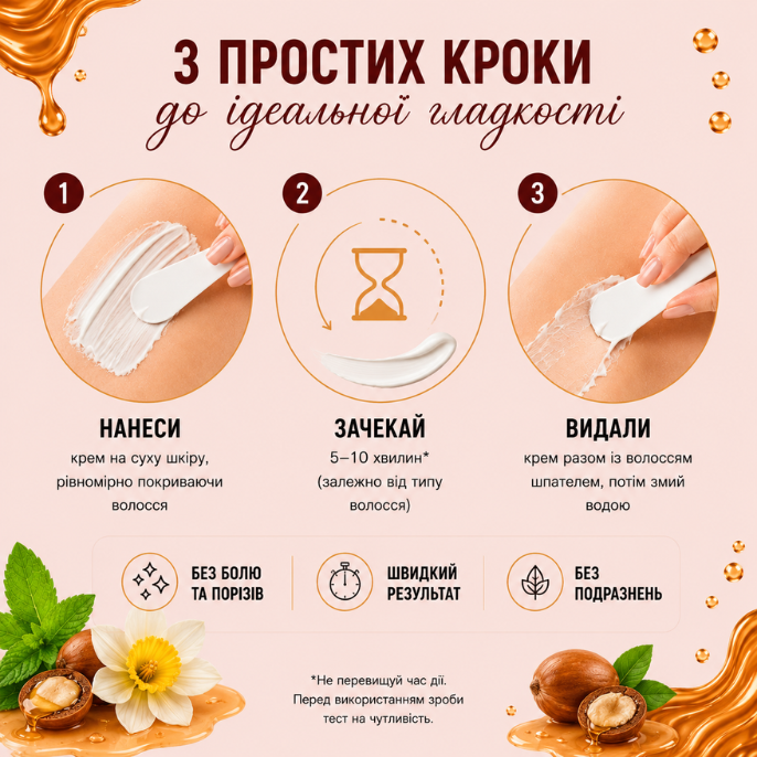 Крем після депіляції Lady Caramel 150 мл